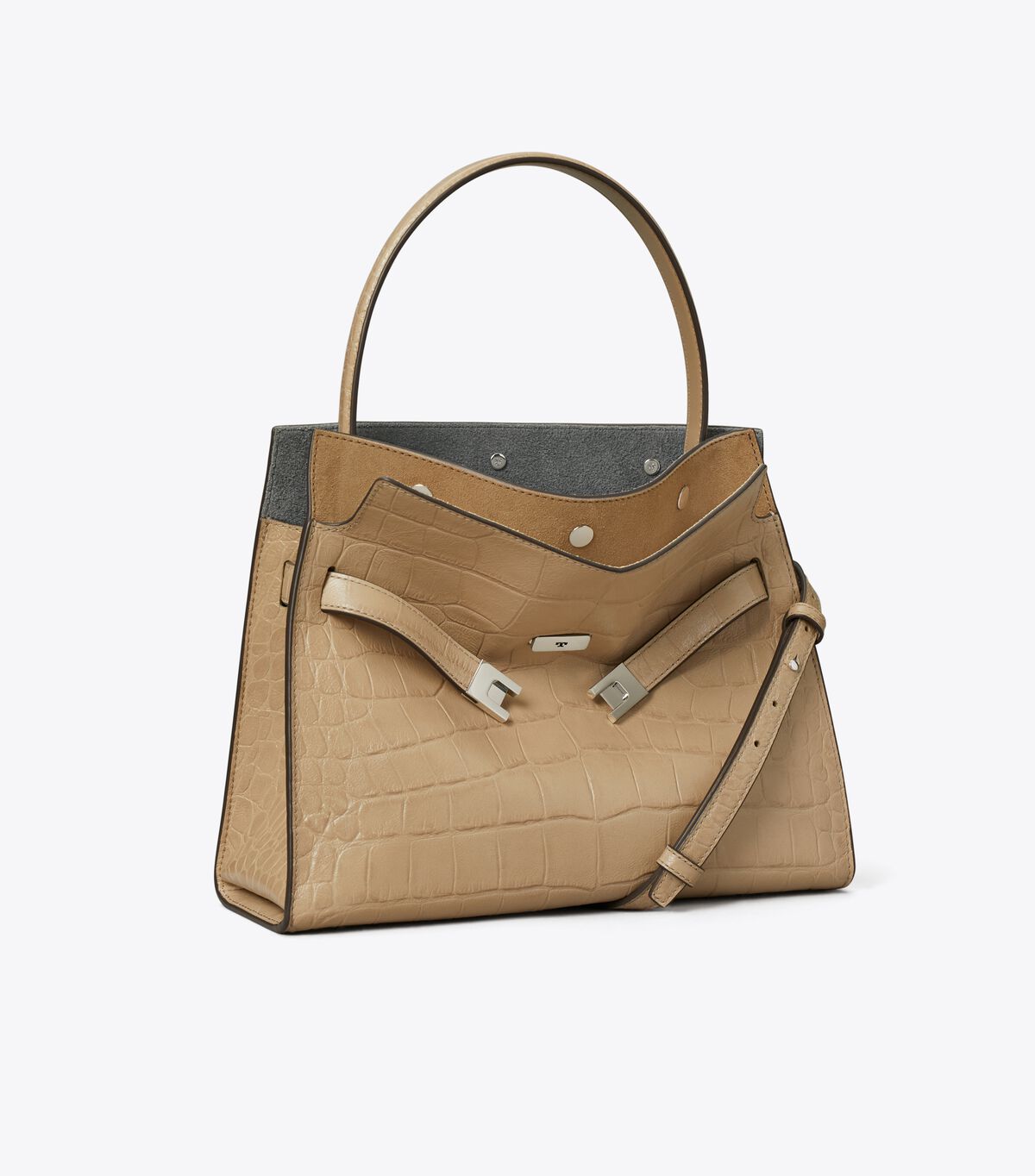 Small Lee Radziwill Embossed Double Bag tory burch small lee radziwill embossed double bag