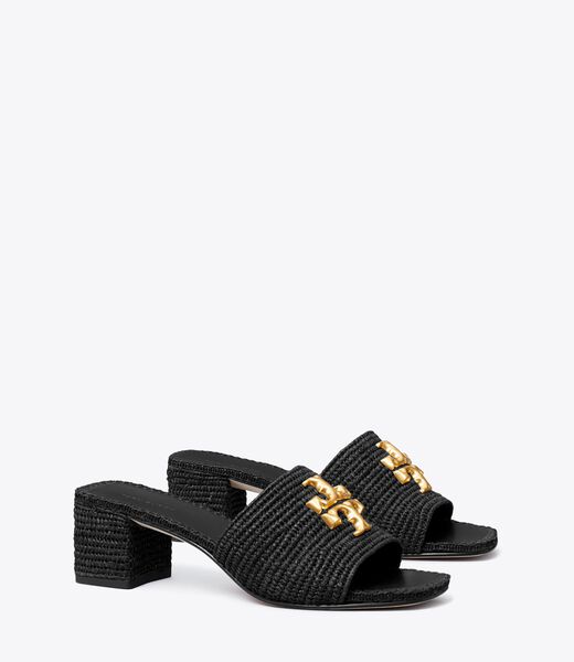 Eleanor Raffia Mule Sandal