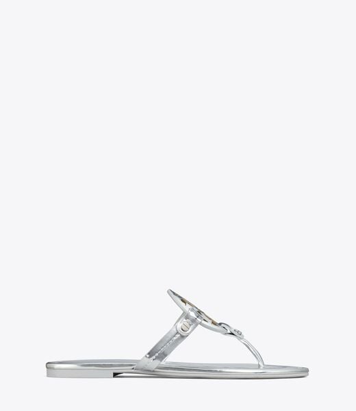 tory burch miller metallic sandal