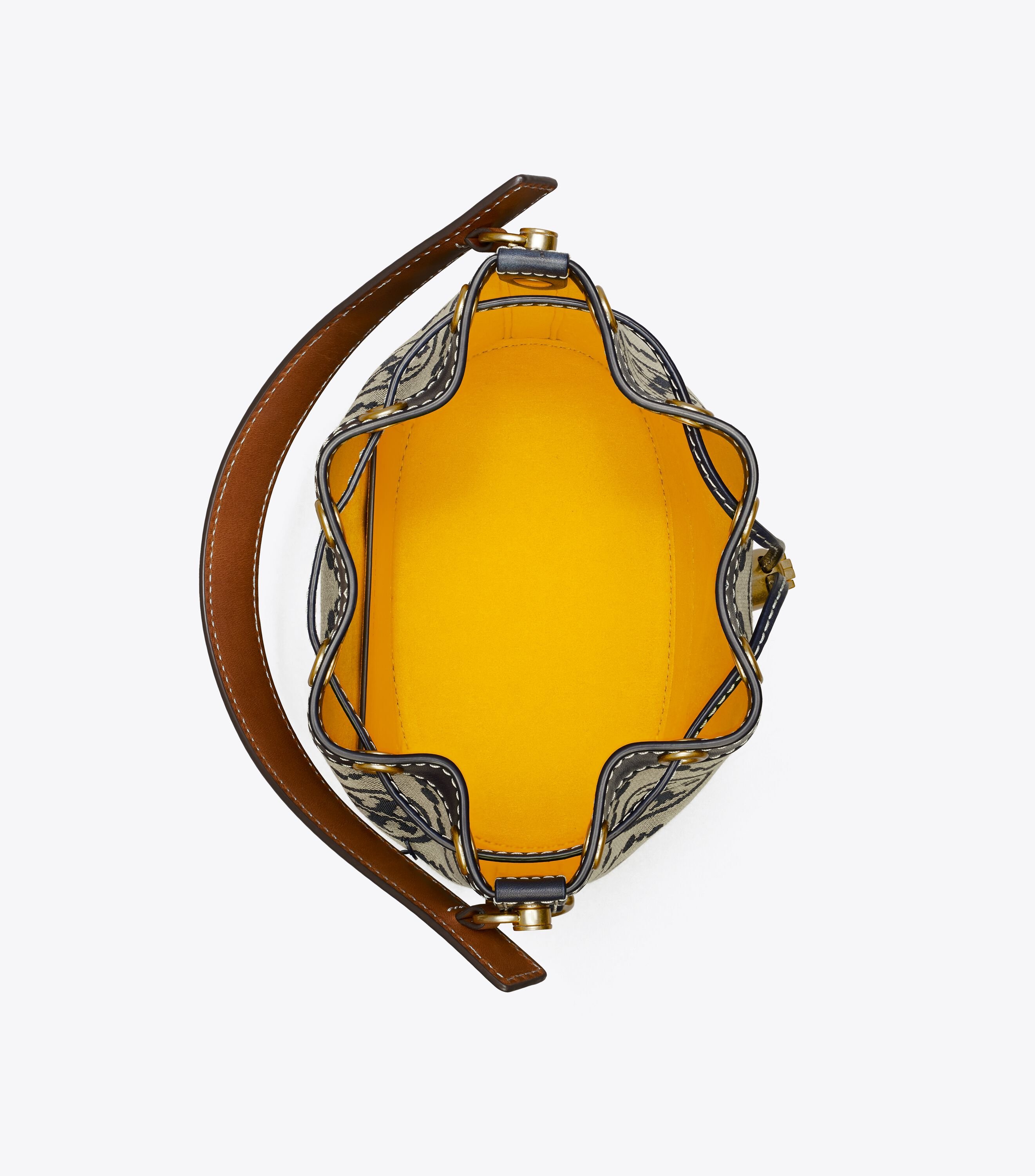 Yellow bucket bag cheap