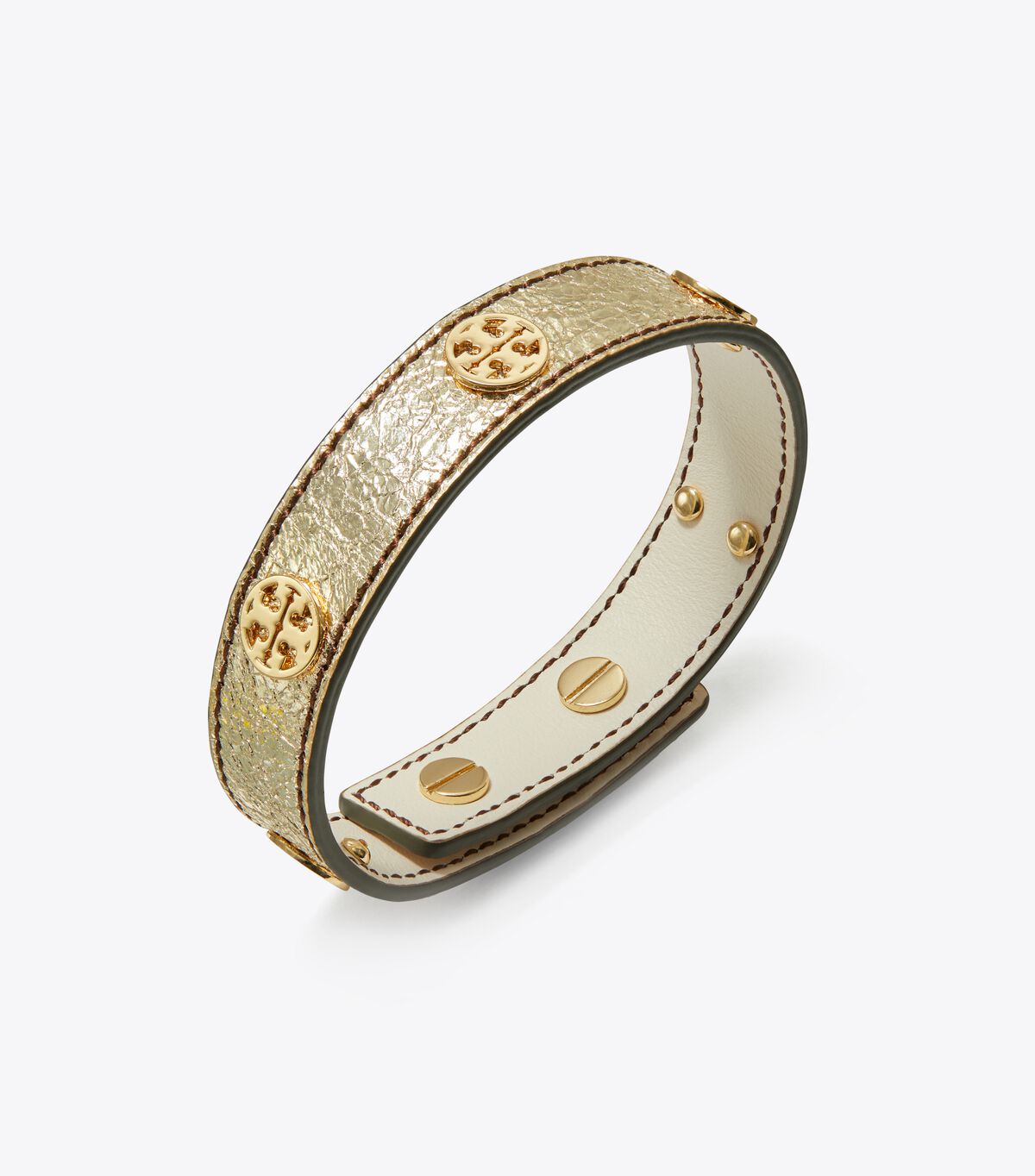 tory burch miller leather bracelet