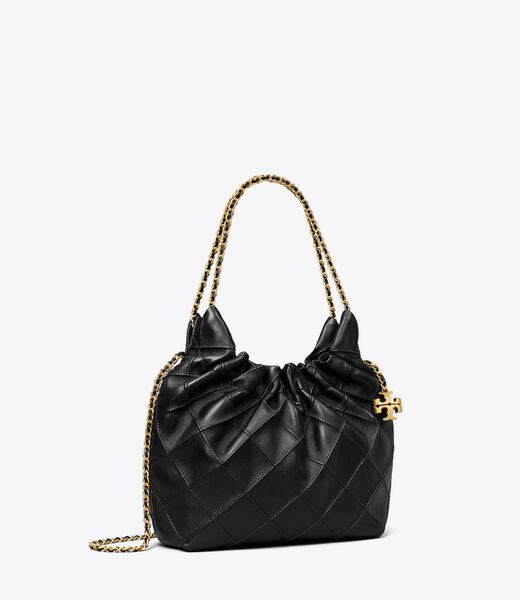 tory burch mini fleming soft hobo bag