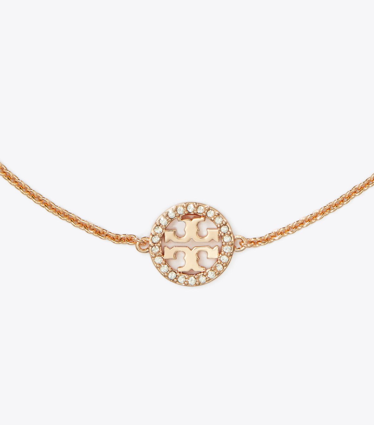 tory burch miller pave chain bracelet