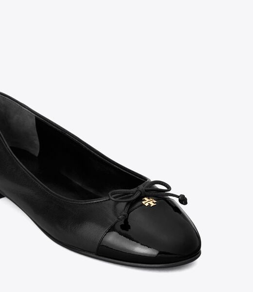 tory burch cap toe ballet