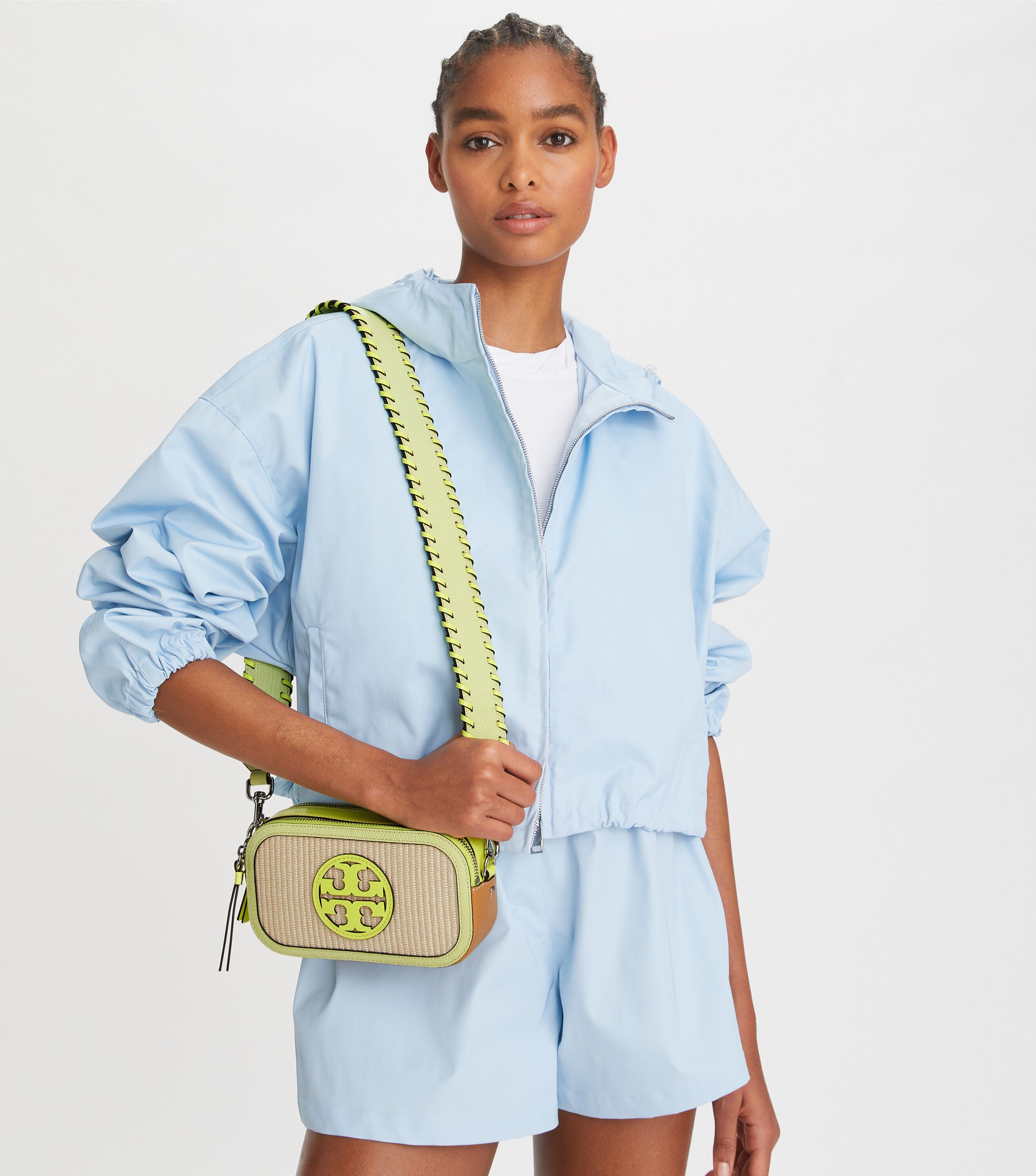 Tory burch mini miller blue outlet