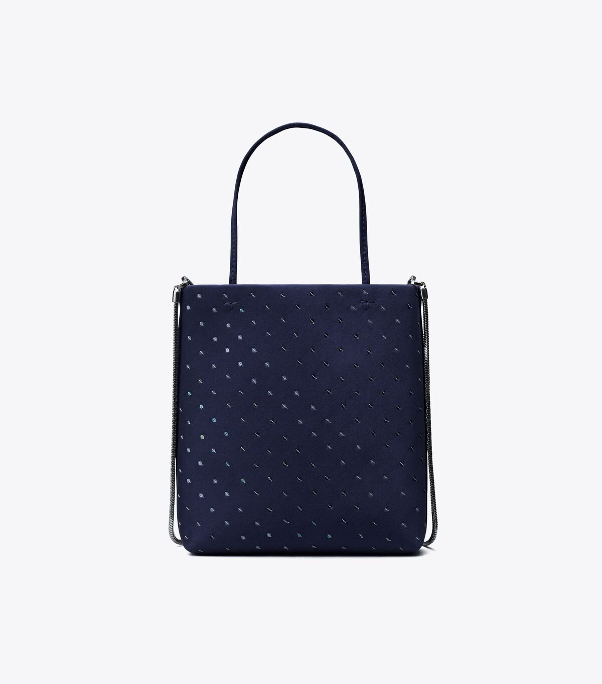 tory burch midnight embellished mini tote
