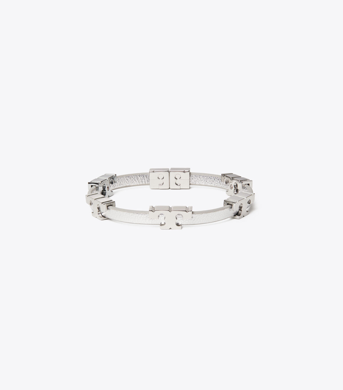 tory burch serif t metallic single wrap bracelet