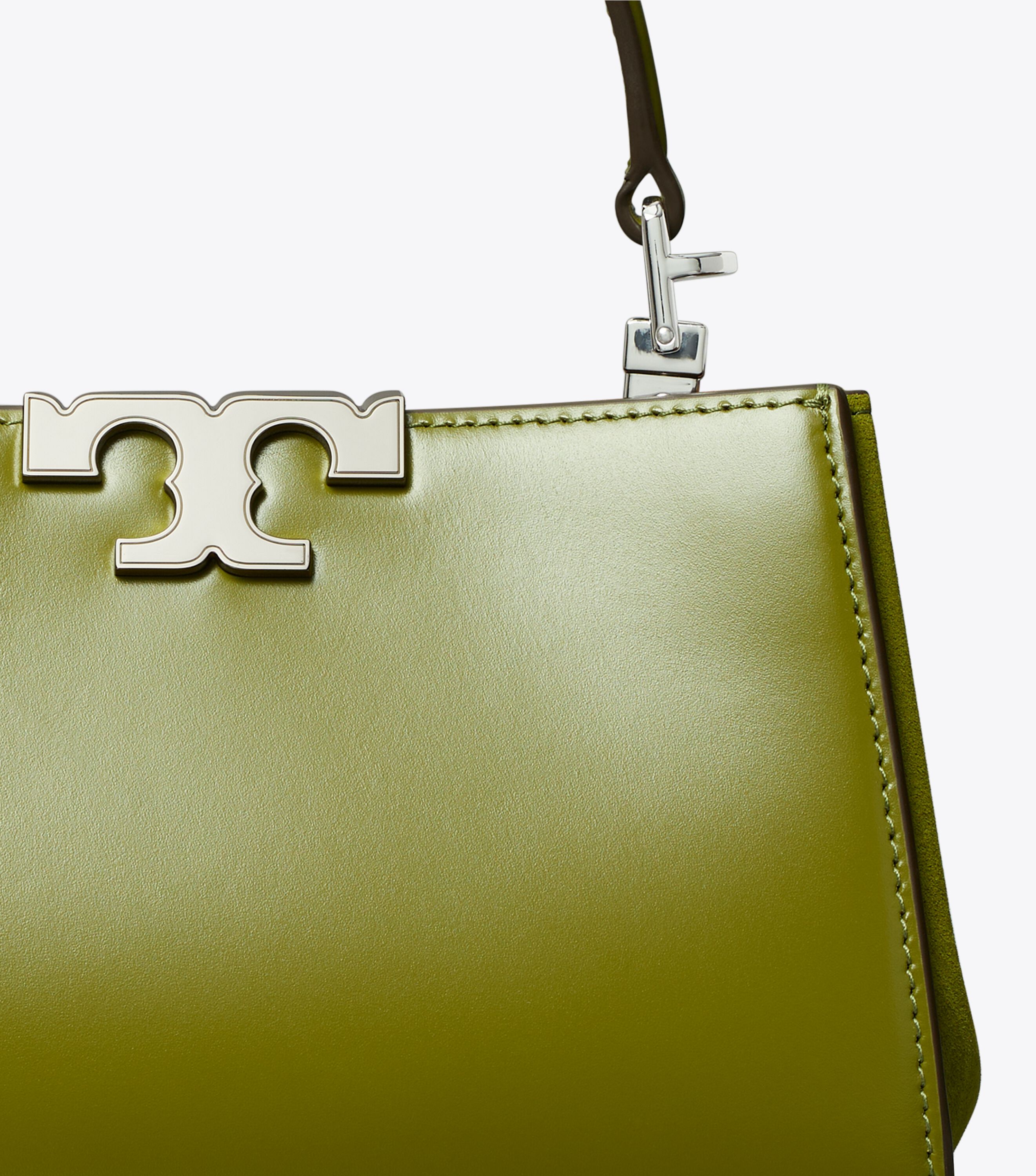 Mini Eleanor Satchel, Dark Matcha | Tory Burch UAE