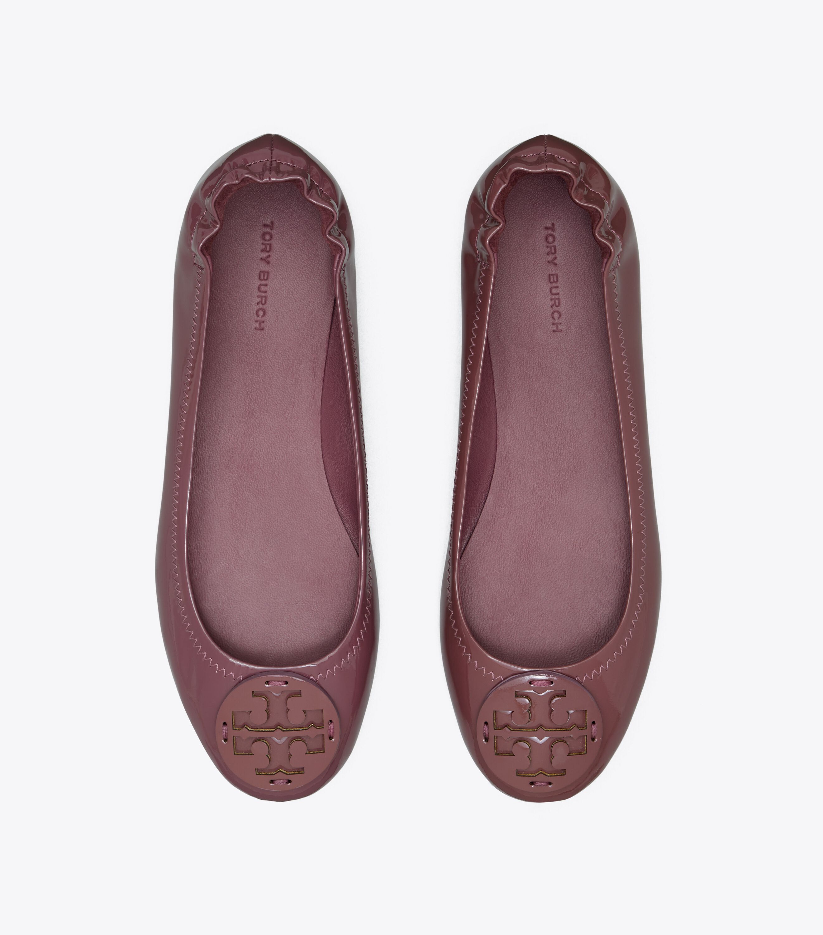 Tory burch maroon flats top