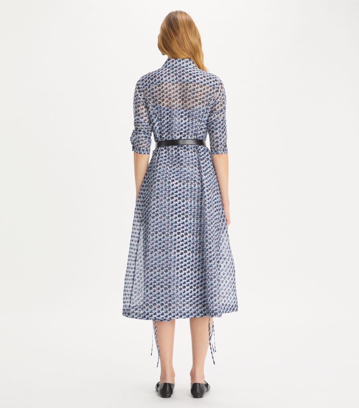 tory burch silk organza shirtdress