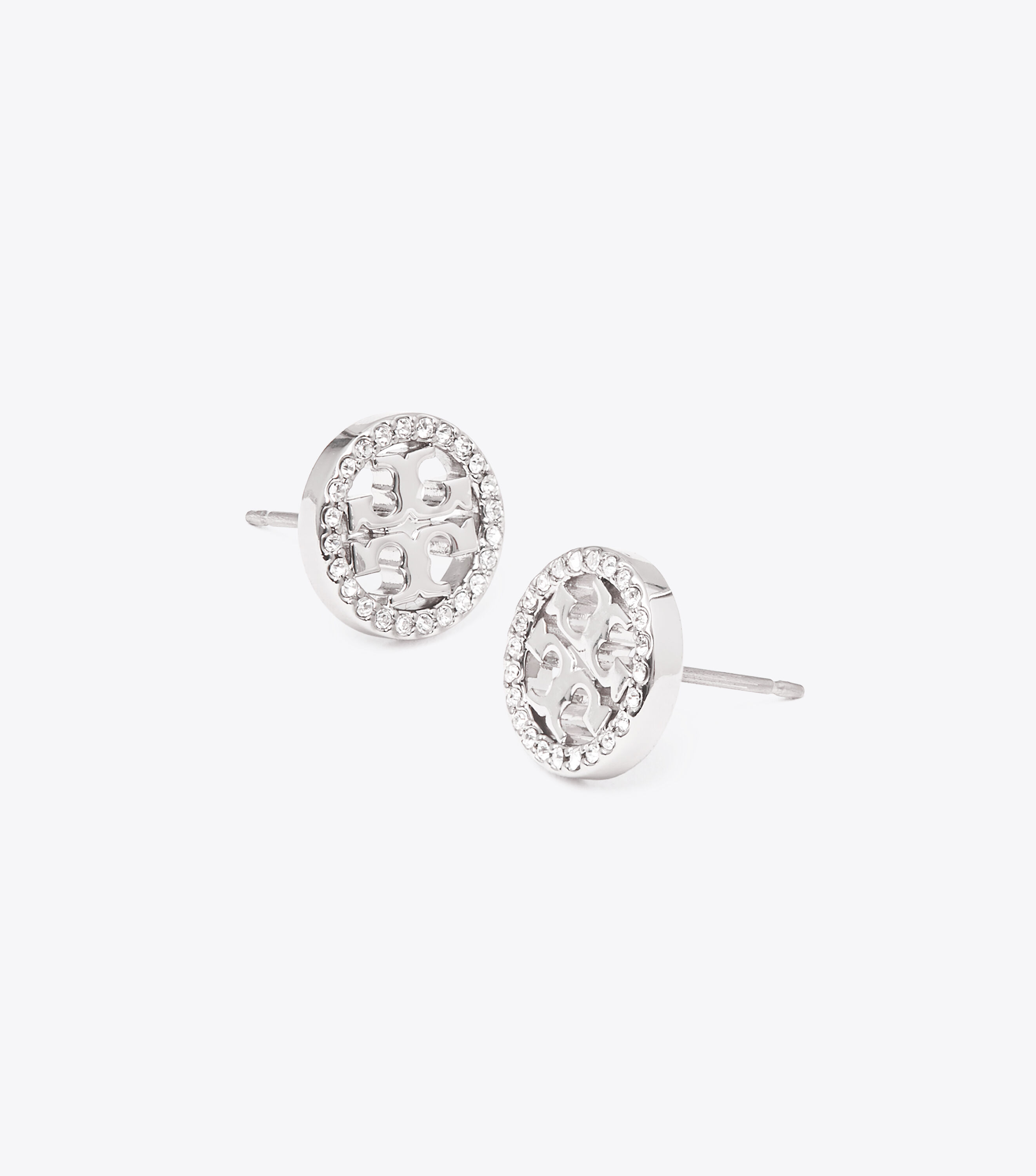 Tory burch crystal stud earrings discount