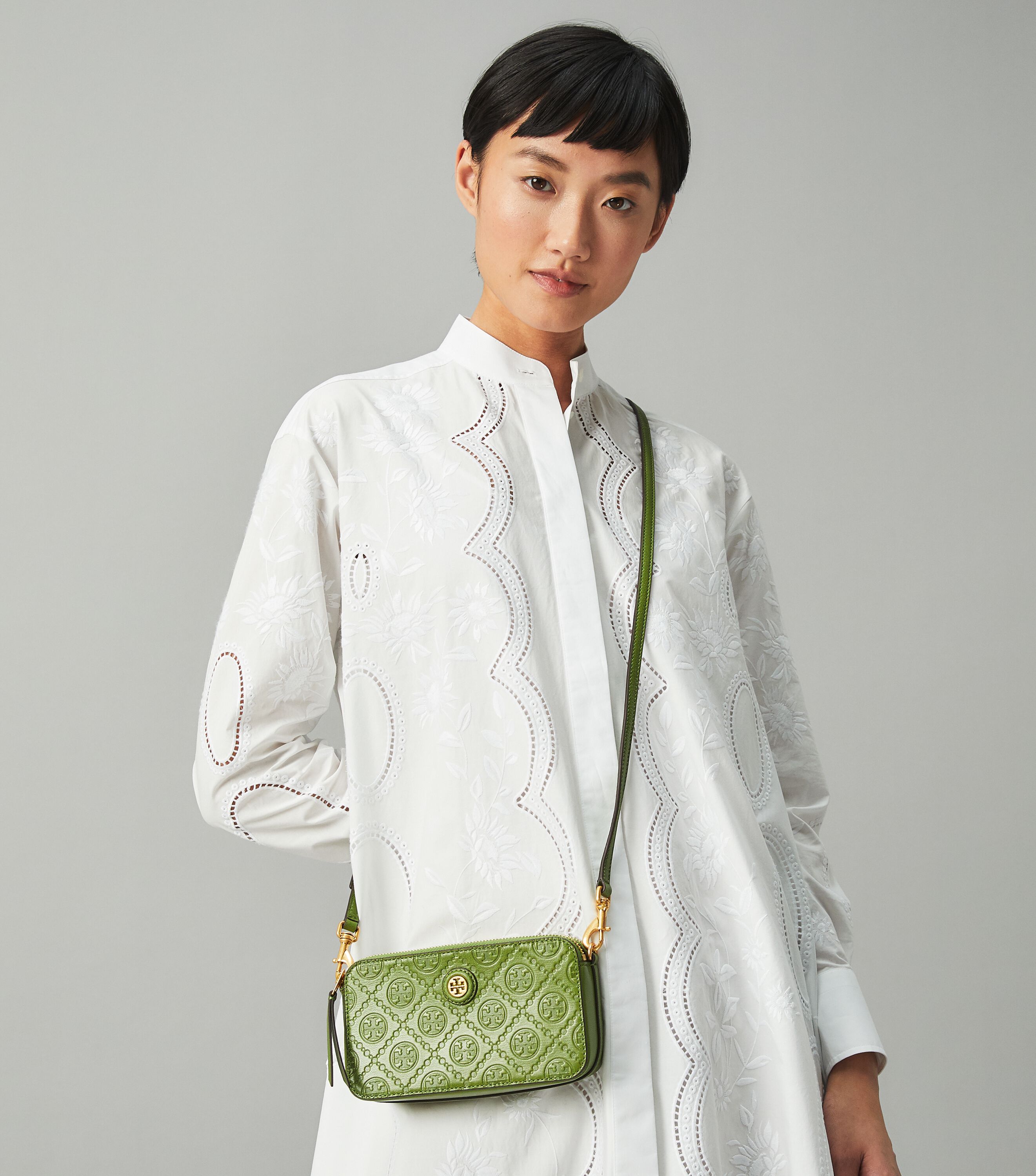 Tory burch perry double zip hotsell