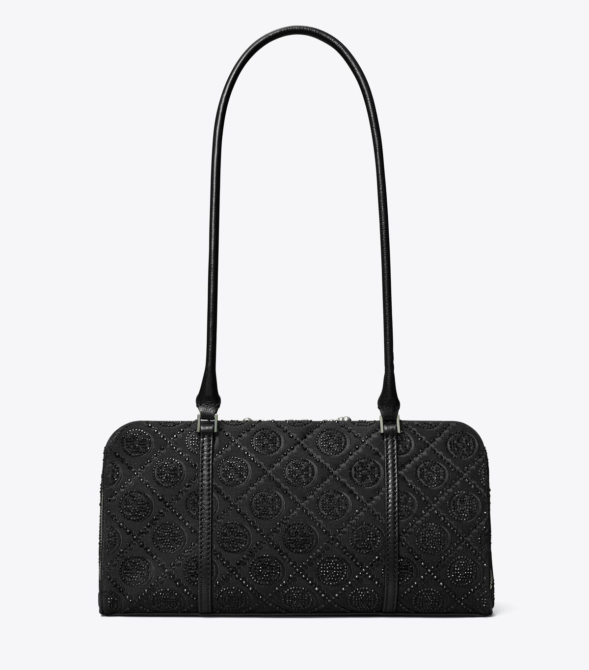 tory burch small t monogram embellished marshmallow satchel