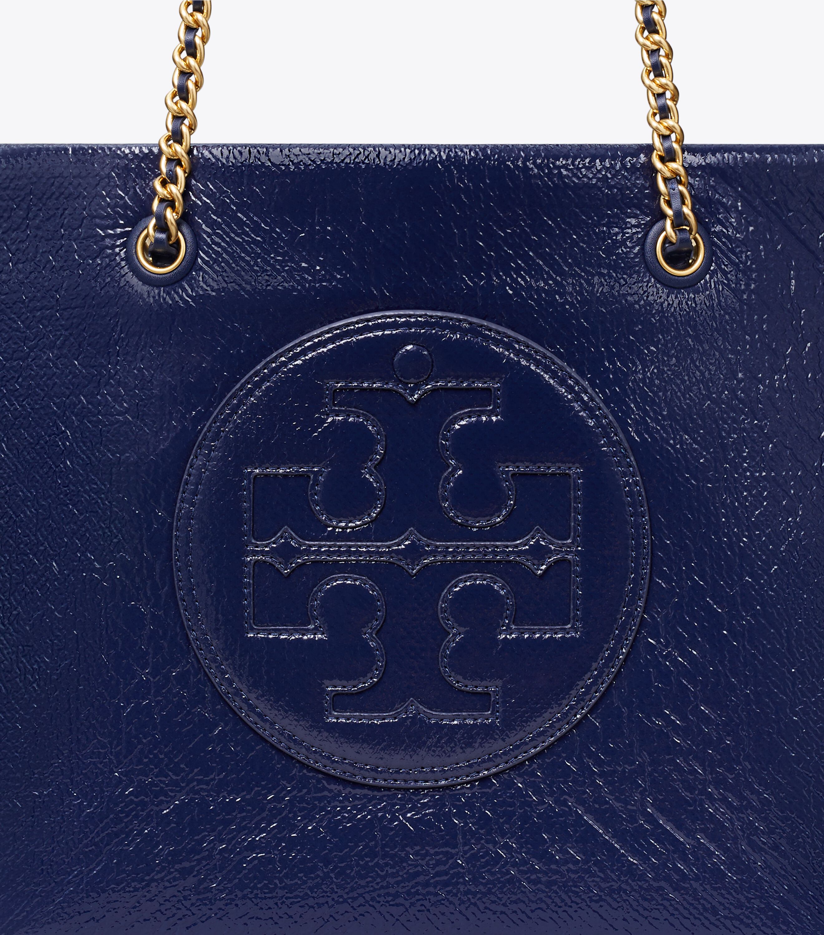 Navy blue tory burch purse discount