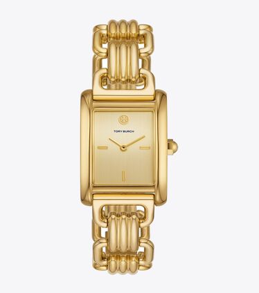 ELEANOR WATCH, GOLD-TONE STAINLESS STEEL, 25 X 32MM