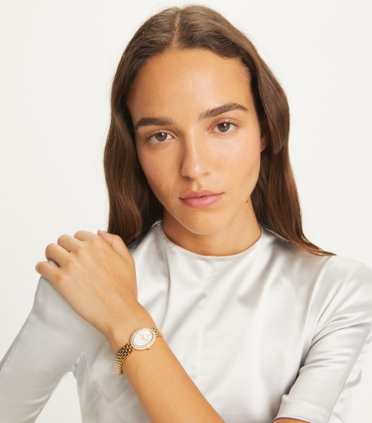 tory burch oval watch