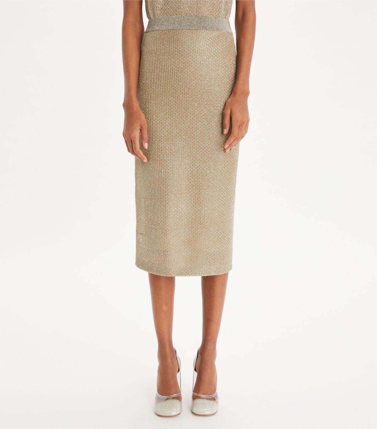 tory burch mesh skirt