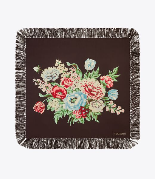 Chair Floral Silk Square tory burch chair floral silk square