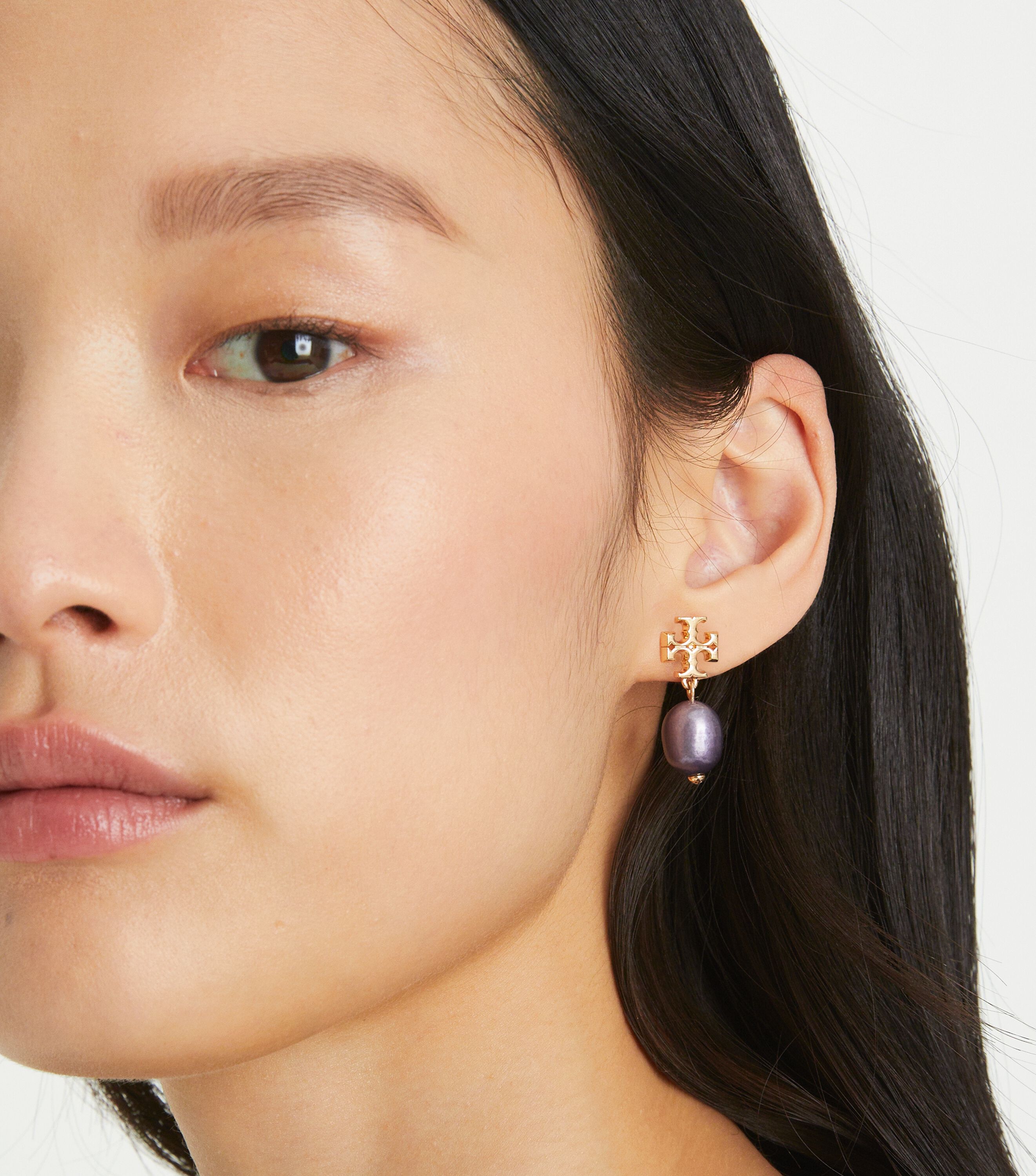 Tory burch kira clearance pearl drop earring