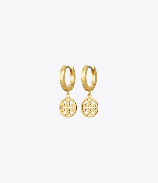 tory burch miller huggie hoop earring