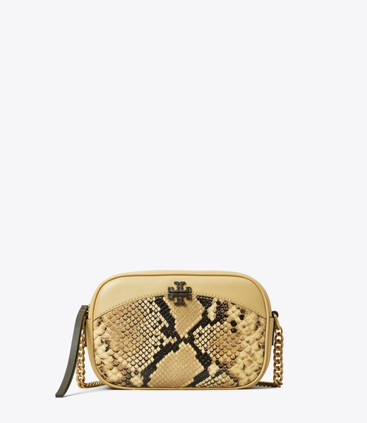 McGraw Snake Embossed Camera Bag
