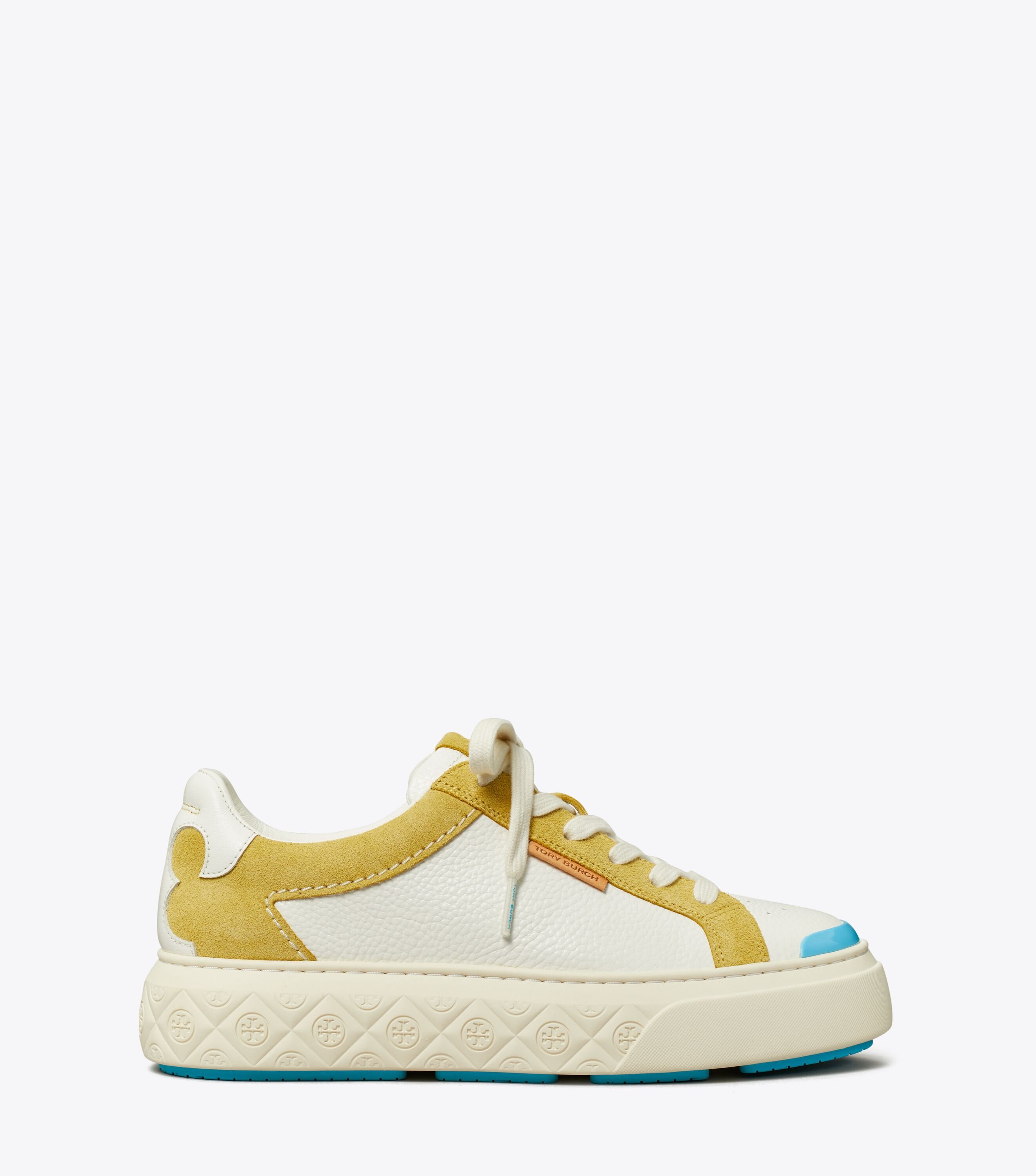 Tory burch gold sneakers online