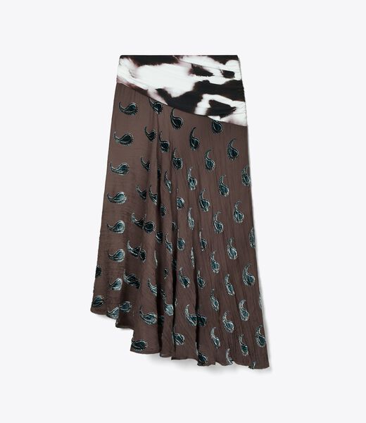 tory burch تنورة مخملية