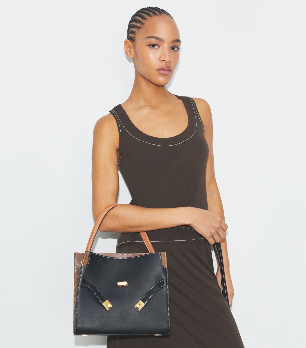 tory burch small lee radziwill double bag