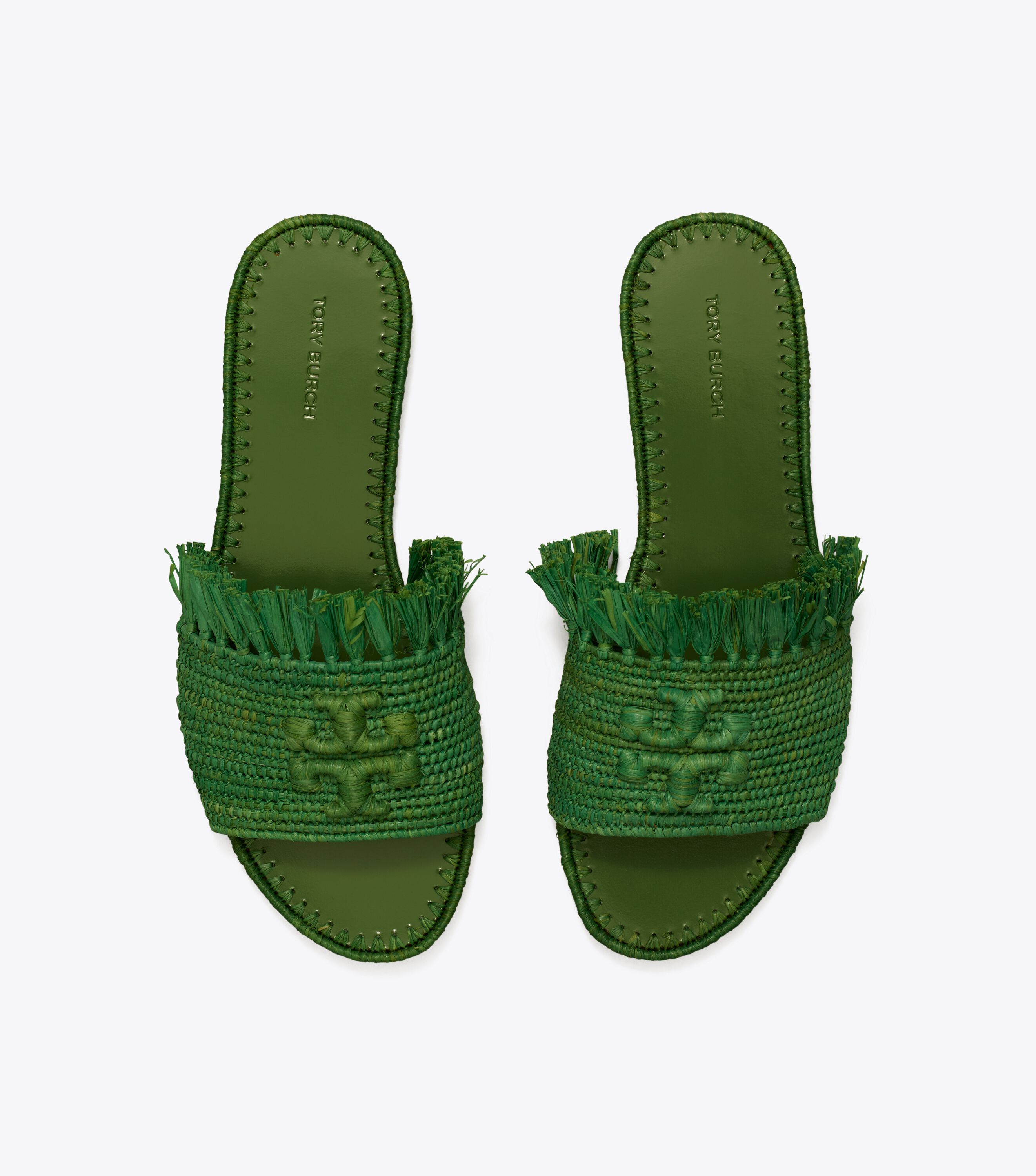 Tory Burch Eleanor Raffia Slide Tory Burch UAE