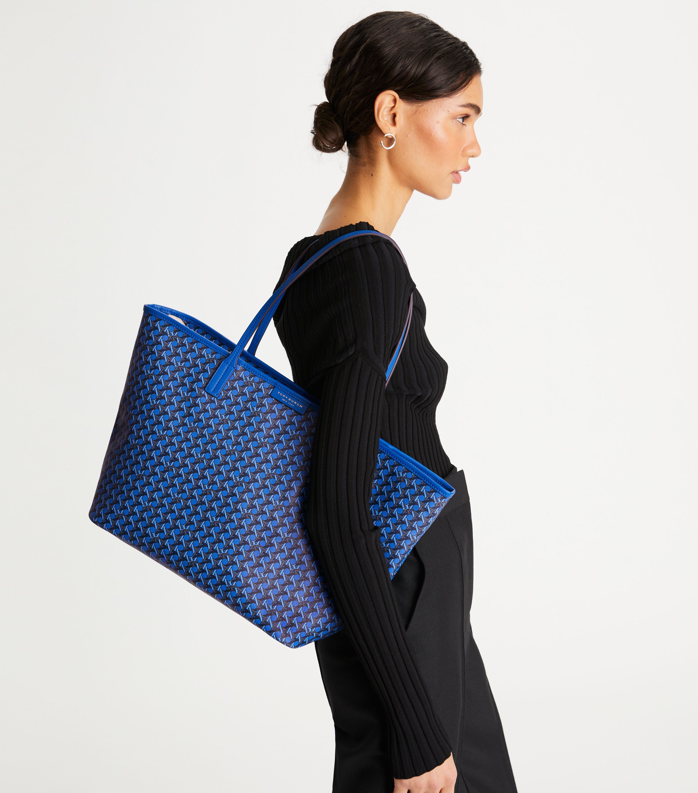 トートバッグ TORY BURCH Woman Tote bags Teal 158040 104 Women's Designer Tote Bags & Mini Tote Bags | Tory Burch