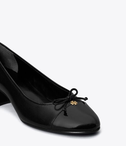 tory burch cap toe pump