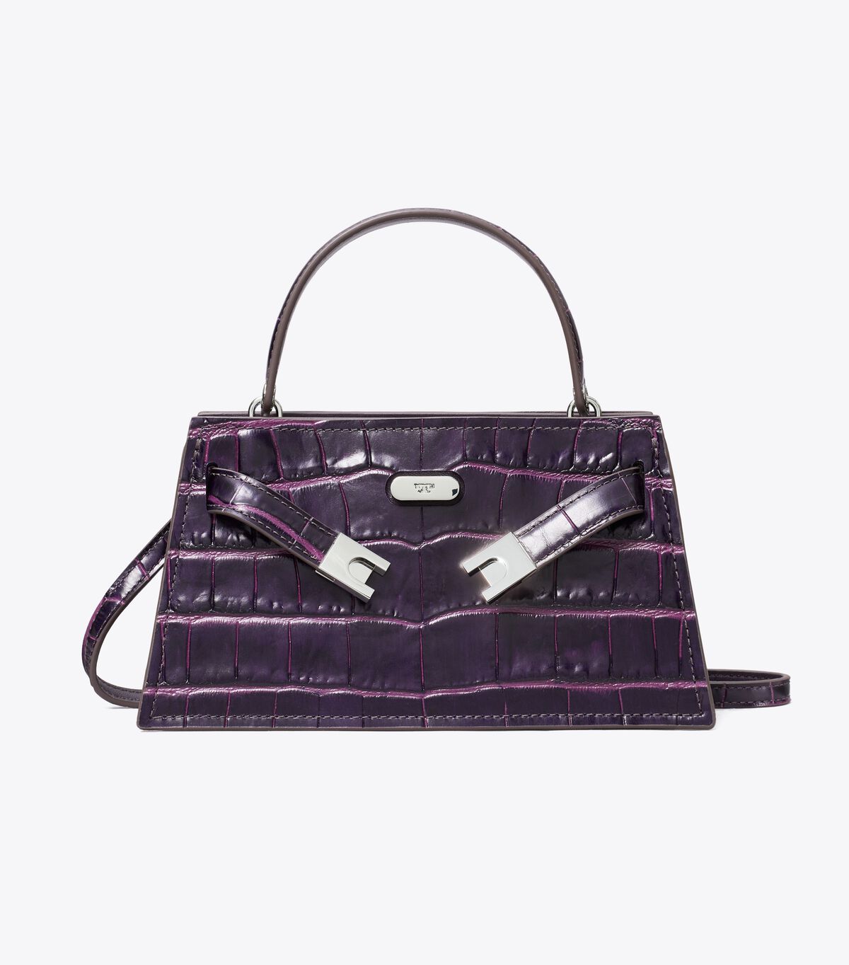 tory burch حقيبة لي رادزيويل ذات مقبض علوي منقوش