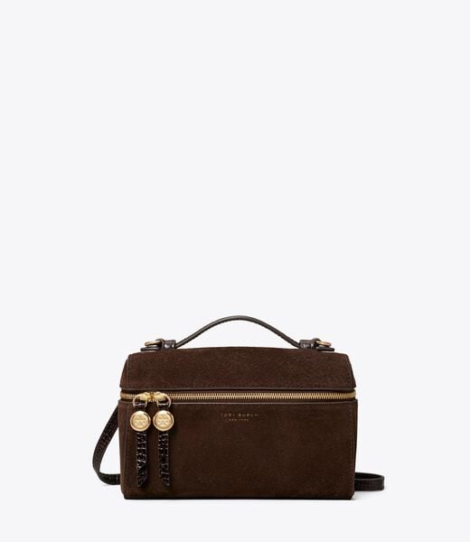 Romy Suede Slim Top Handle Bag tory burch romy suede slim top handle bag