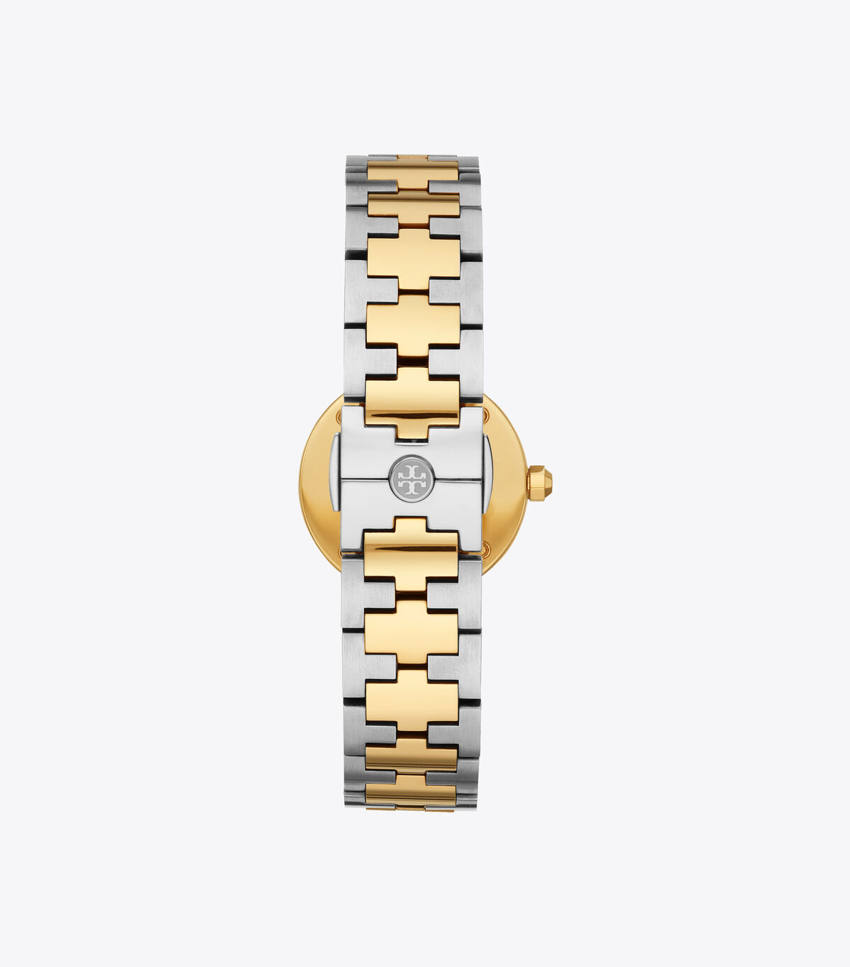 tory burch reva watch two tone gold stainless steel ivory 28 mm