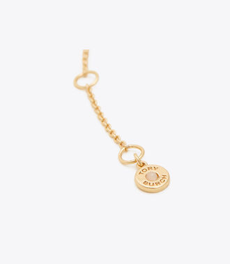 Crystal Pearl Logo Bracelet | Accessories | Tory Burch