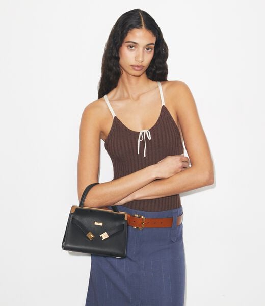tory burch petite lee radziwill double bag
