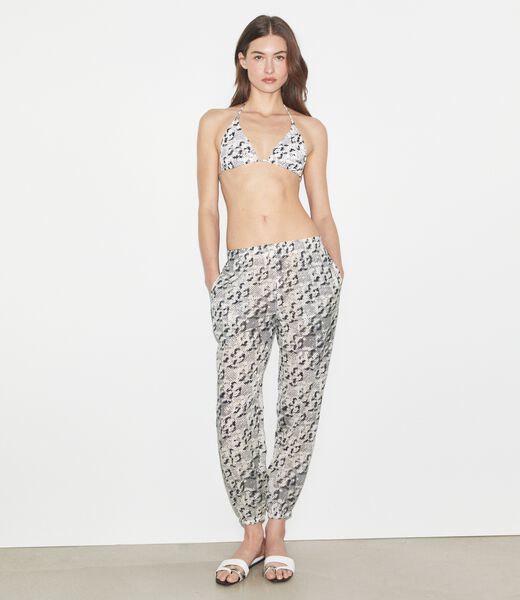 tory burch silk beach pant