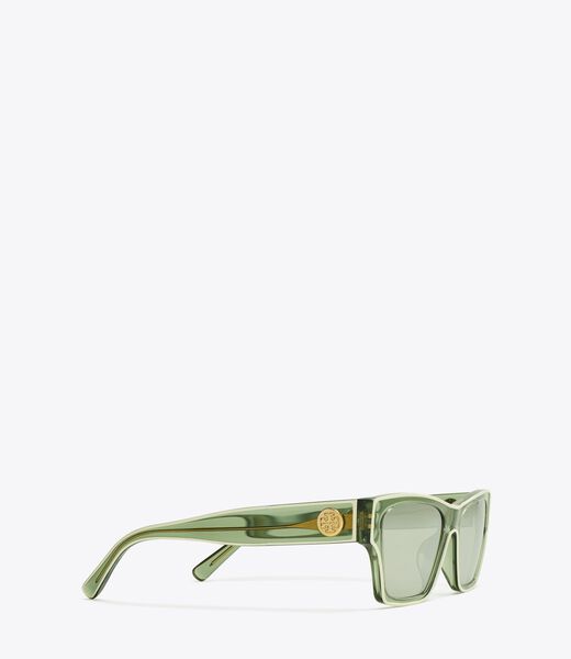 tory burch outlined rectangle sunglasses