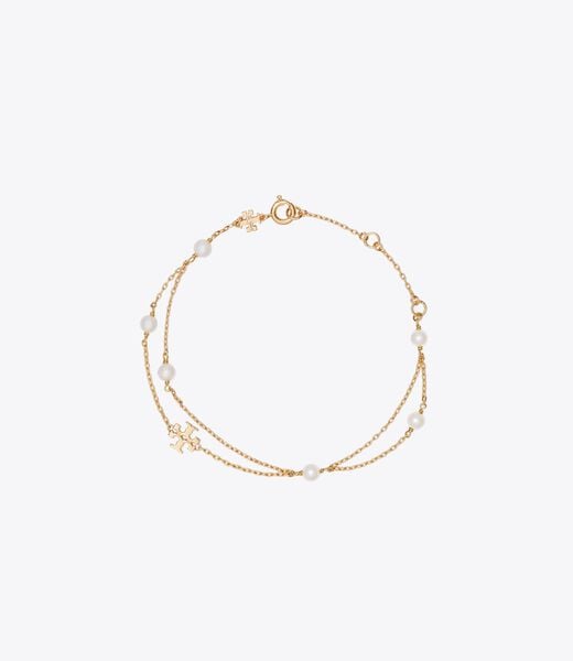tory burch moondance layered pearl bracelet