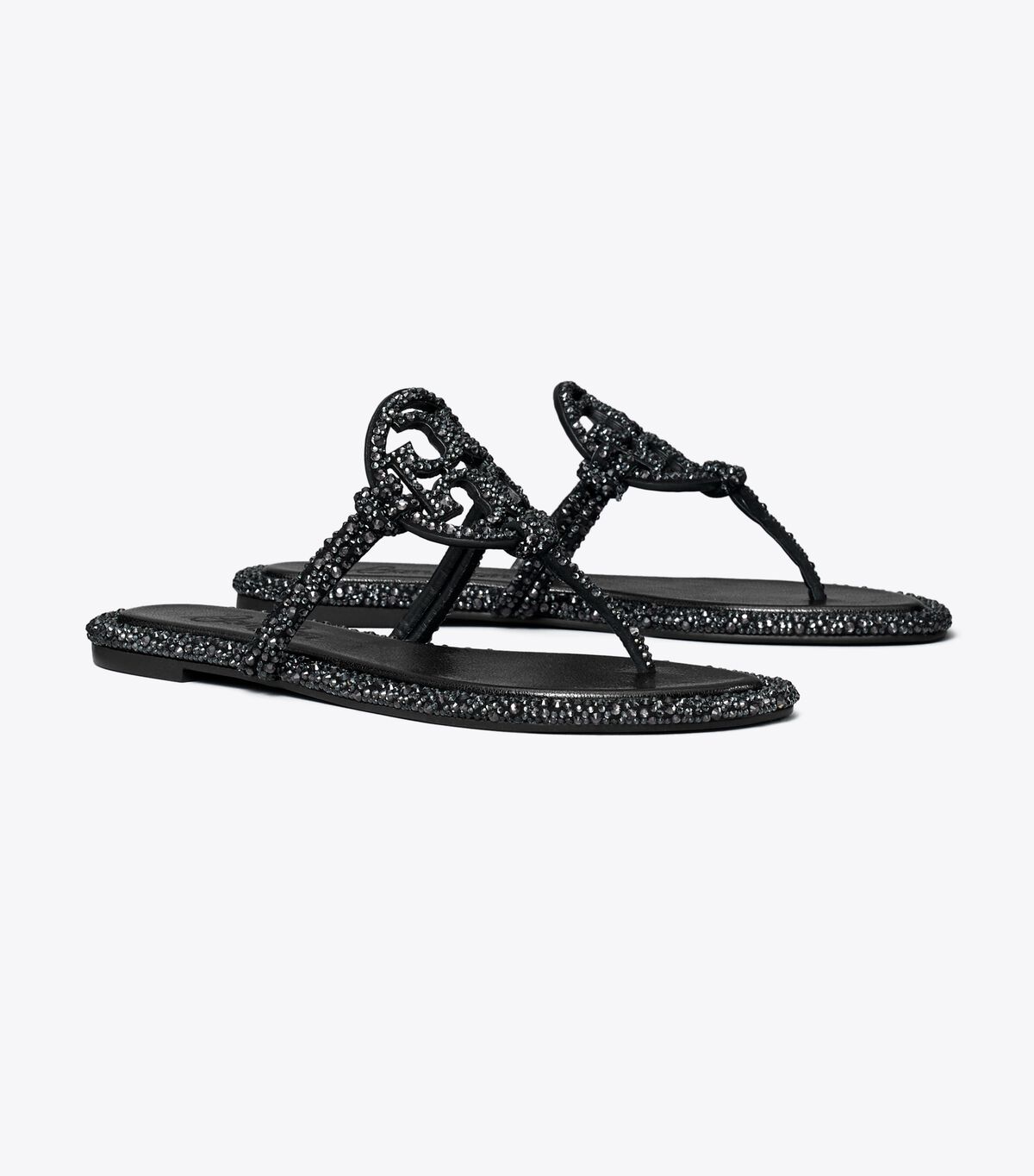 tory burch tb x bonbon miller knotted crystal sandal