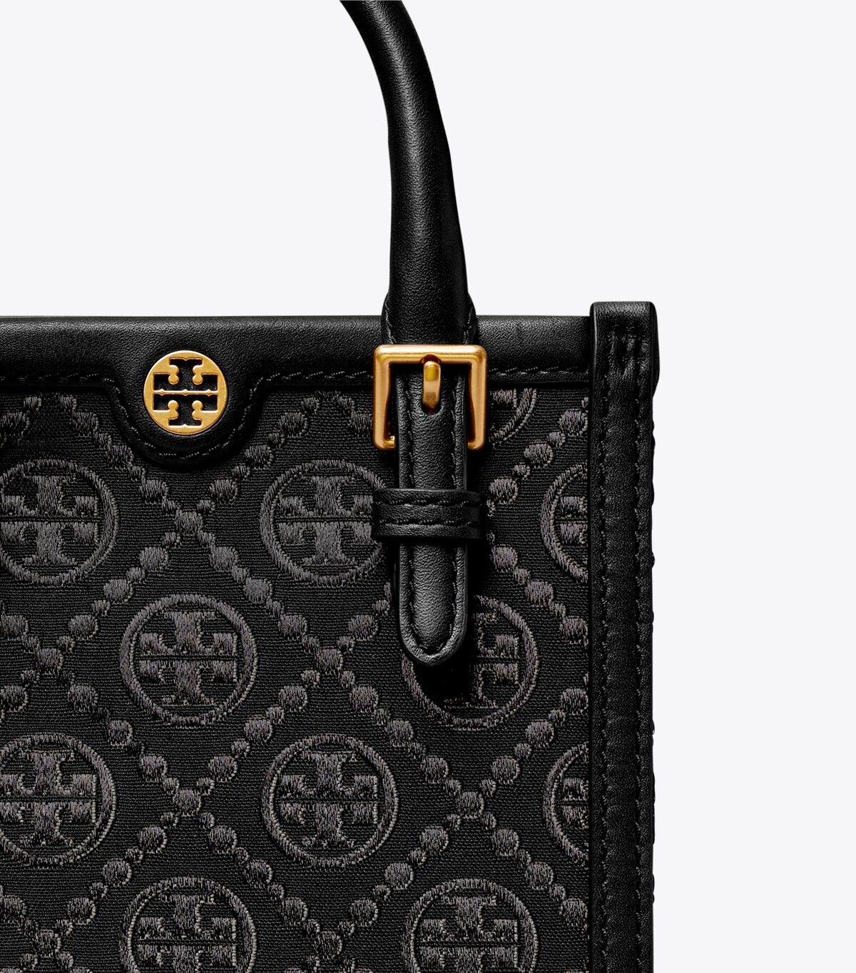 tory burch mini t monogram tote