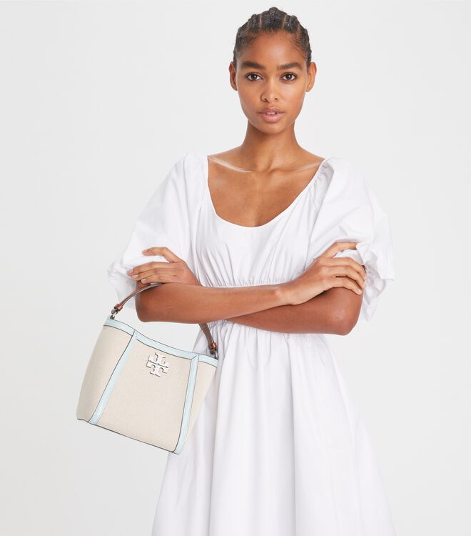 Small McGraw Canvas Bucket Bag