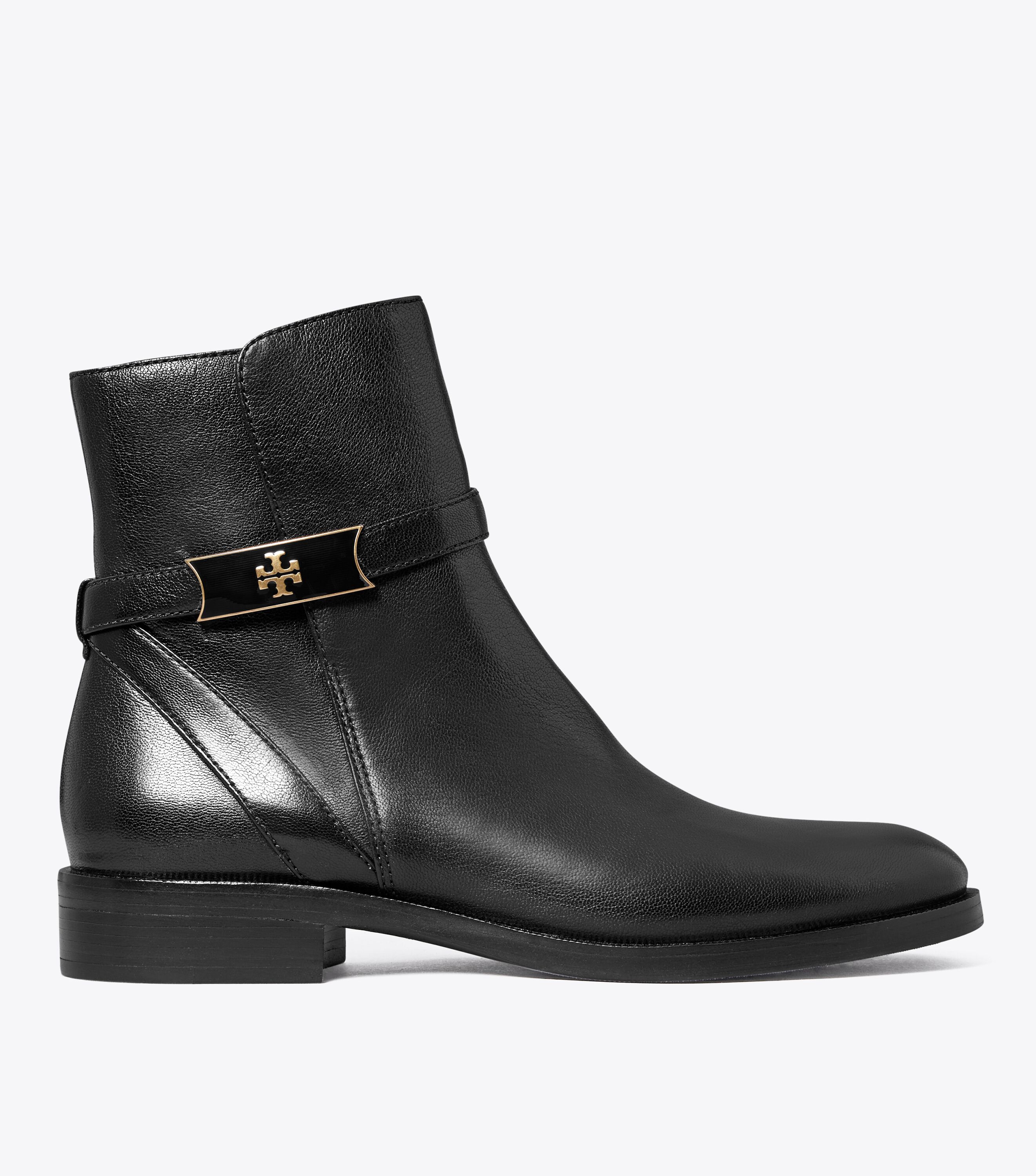ショートブーツ・ブーティ TORY BURCH Woman Flat ankle boots Black 155810 006 City Western Ankle Boot: Women's Shoes | Ankle Boots | Tory