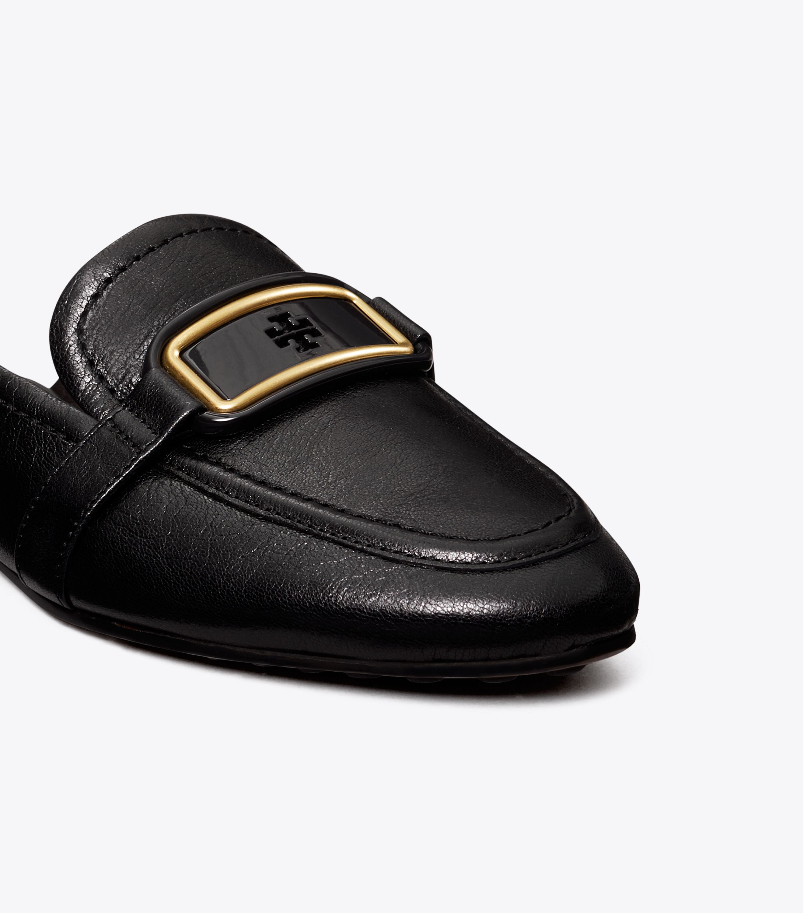 Georgia Backless Loafer, PERFECT BLACK | Tory Burch UAE