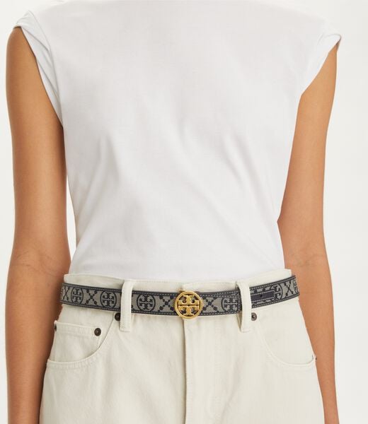 tory burch 1 t monogram miller belt