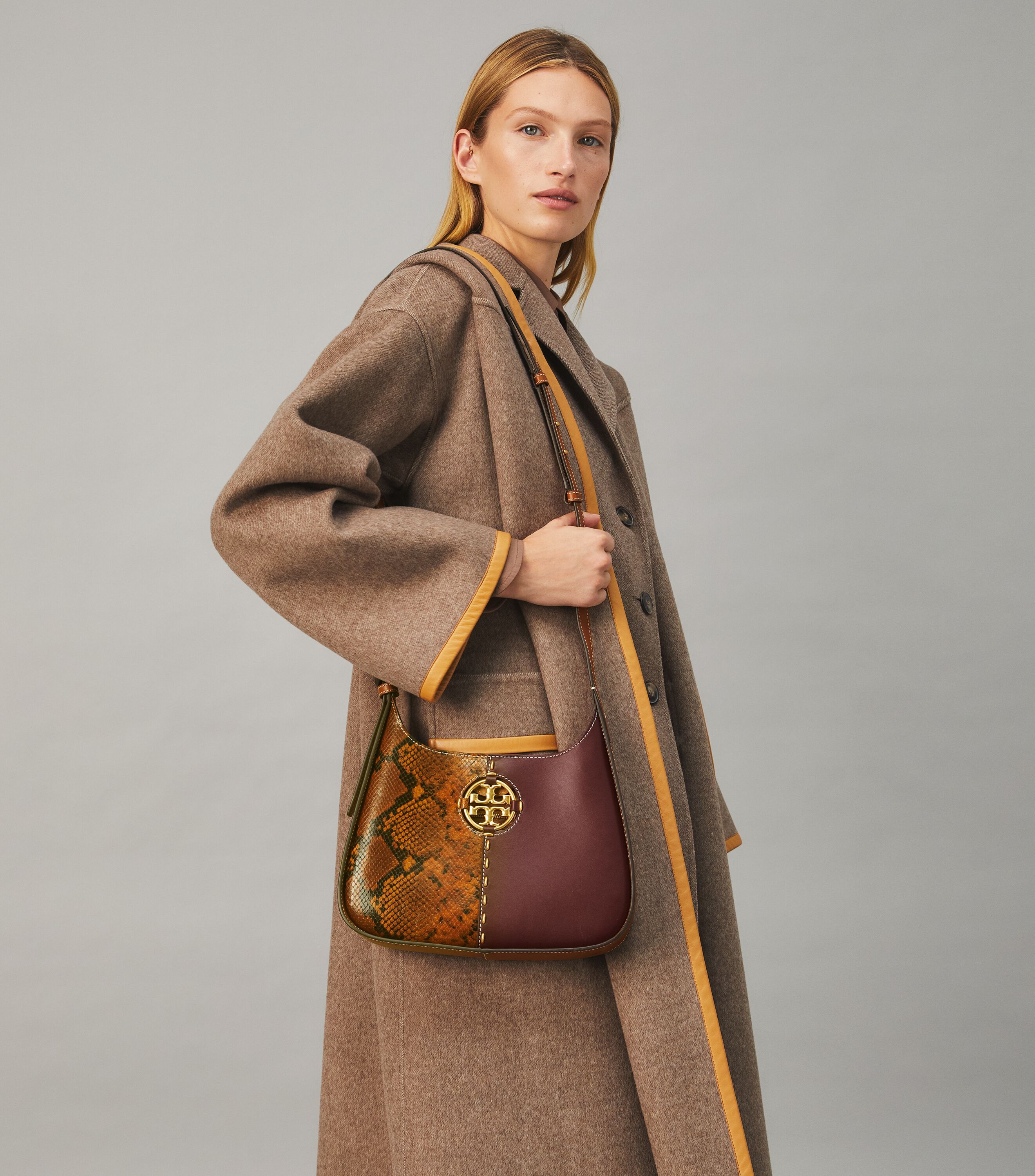 Tory burch mixed material bag discount