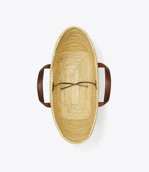 tory burch ella straw basket