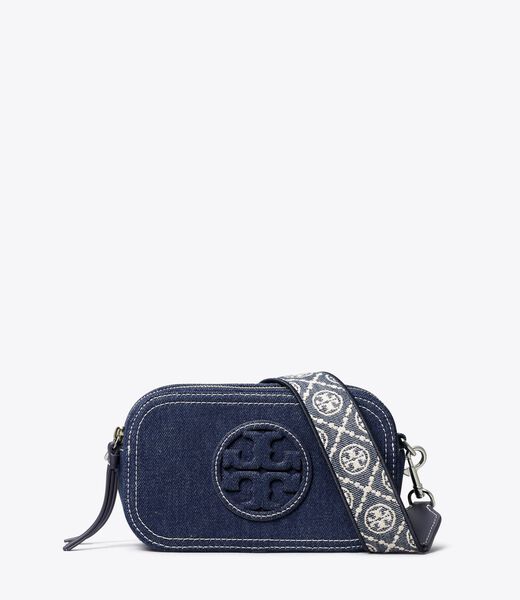 tory burch mini miller denim crossbody bag