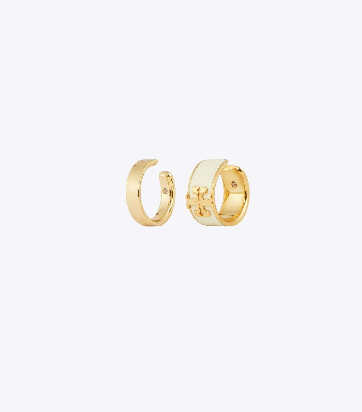 tory burch kira enamel ear cuff set