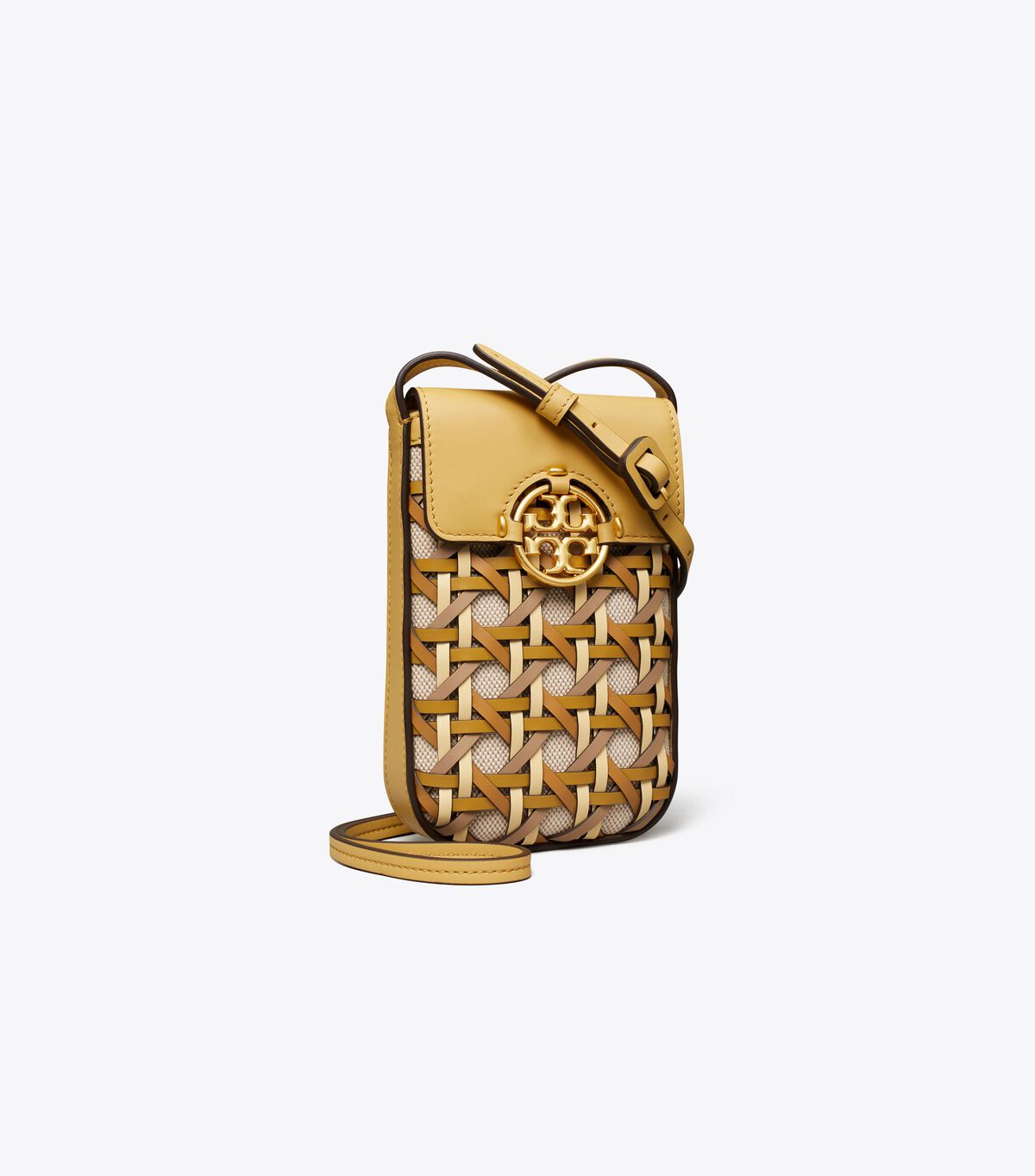 Miller Basket-weave Phone Crossbody